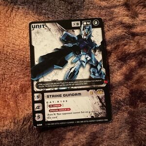Strike Gundam Trading Card U-S4 Gundam war